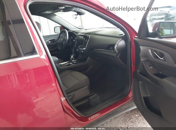 1GNERGKW2PJ210584 2023 CHEVROLET TRAVERSE Red Հետևի ձախ