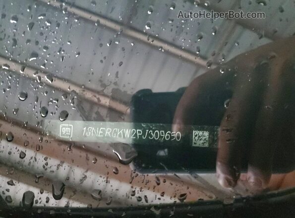 1GNERGKW2PJ309650 2023 CHEVROLET TRAVERSE White VIN sticker view