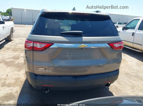 1GNERGKW4JJ110798 2018 CHEVROLET TRAVERSE Gray 