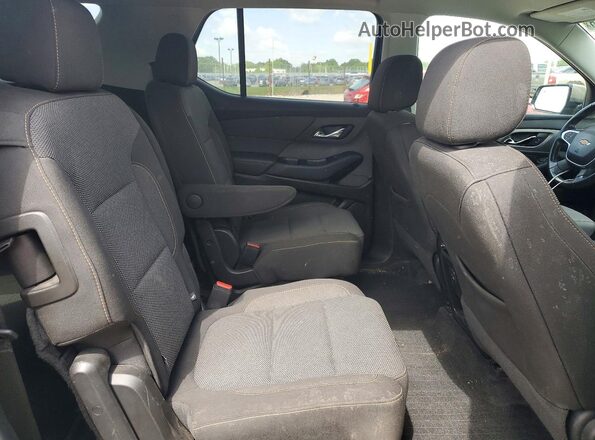 1GNERGKW4LJ110321 2020 CHEVROLET TRAVERSE Brown Rear interior view