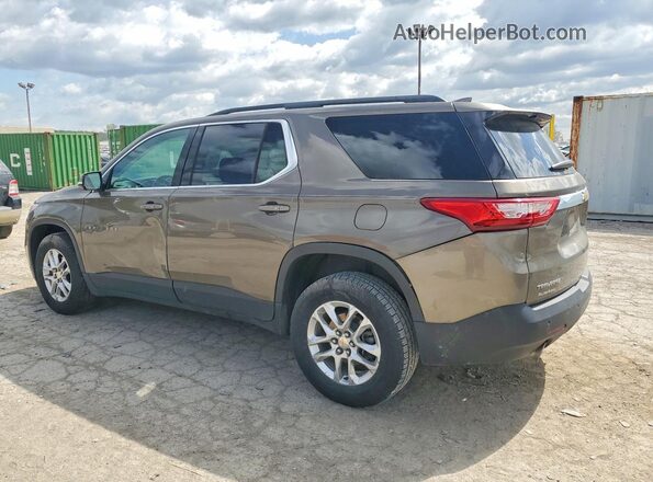 1GNERGKW4LJ110321 2020 CHEVROLET TRAVERSE Brown Rear left