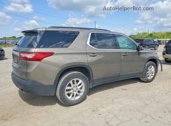 1GNERGKW4LJ110321 2020 CHEVROLET TRAVERSE Brown Rear right