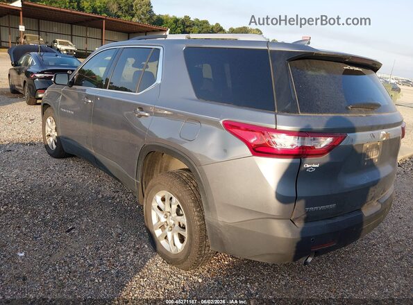 1GNERGKW5JJ211123 2018 CHEVROLET TRAVERSE Gray Задня ліва чверть