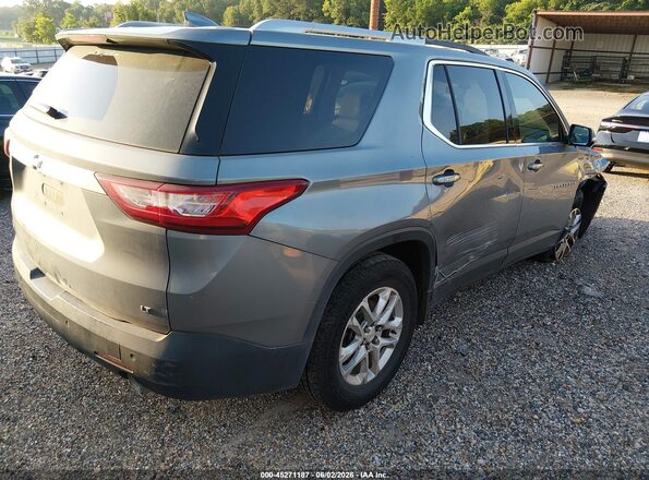 1GNERGKW5JJ211123 2018 CHEVROLET TRAVERSE Gray Задня права чверть