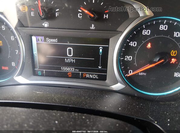 1GNERGKW5KJ301695 2019 CHEVROLET TRAVERSE Black 