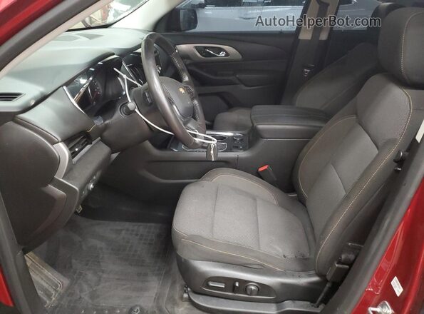 1GNERGKW5LJ175128 2020 CHEVROLET TRAVERSE Красный Вид салона спереди