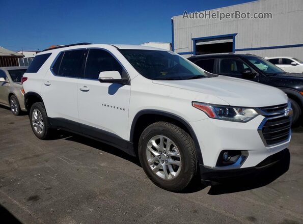 1GNERGKW5MJ203141 2021 CHEVROLET TRAVERSE White Delantero derecho
