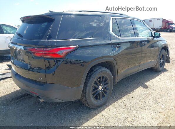 1GNERGKW5NJ183765 2022 CHEVROLET TRAVERSE Black Tył prawy