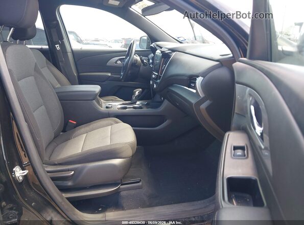 1GNERGKW5NJ183765 2022 CHEVROLET TRAVERSE Black Widok wnętrza z przodu