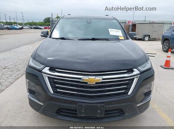 1GNERGKW5NJ184298 2022 CHEVROLET TRAVERSE Black Вид щитка приладів