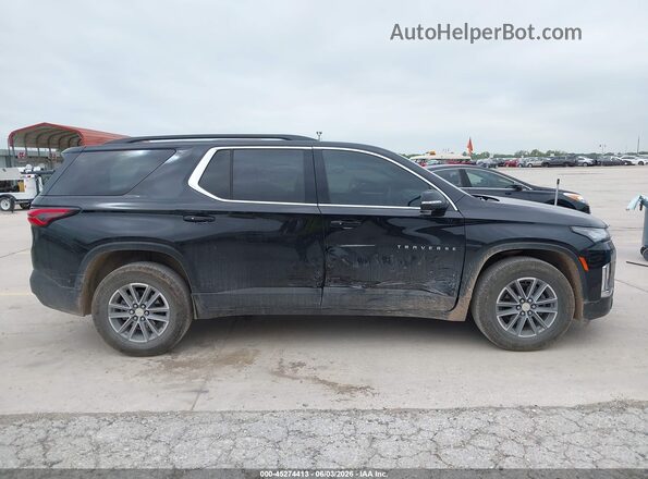 1GNERGKW5NJ184298 2022 CHEVROLET TRAVERSE Black Вид задньої частини салону