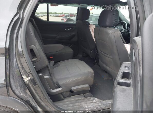 1GNERGKW5NJ184298 2022 CHEVROLET TRAVERSE Black Вид наклейки з VIN-кодом