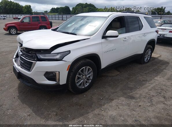 1GNERGKW5PJ202219 2023 CHEVROLET TRAVERSE Белый Передняя левая четверть