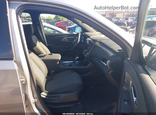 1GNERGKW5PJ277972 2023 CHEVROLET TRAVERSE Gray Front interior view