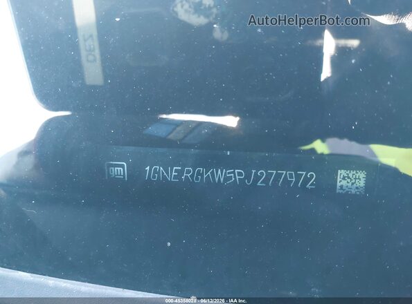 1GNERGKW5PJ277972 2023 CHEVROLET TRAVERSE Gray Engine compartment view