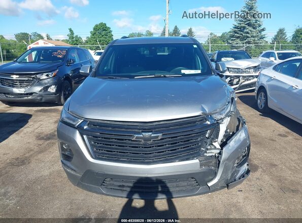 1GNERGKW5PJ277972 2023 CHEVROLET TRAVERSE Gray Instrument cluster view