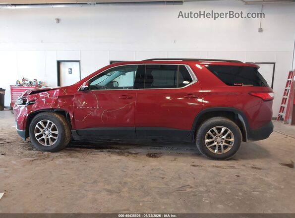 1GNERGKW6KJ304850 2019 CHEVROLET TRAVERSE Red Widok wnętrza 360 stopni