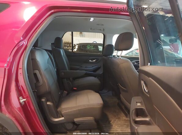 1GNERGKW6KJ304850 2019 CHEVROLET TRAVERSE Red Widok naklejki z numerem VIN