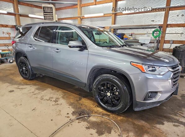 1GNERGKW6LJ206029 2020 CHEVROLET TRAVERSE Gray Delantero derecho