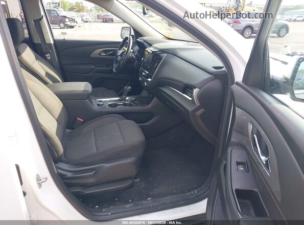 1GNERGKW6LJ263055 2020 CHEVROLET TRAVERSE White Widok wnętrza z przodu