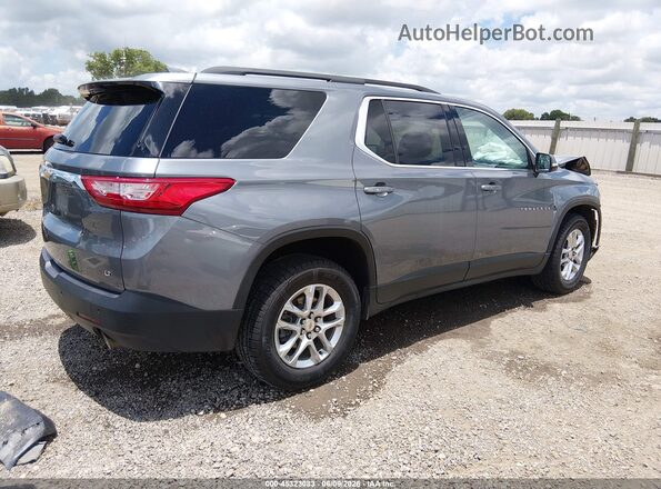 1GNERGKW6MJ222524 2021 CHEVROLET TRAVERSE Gray Задня права чверть