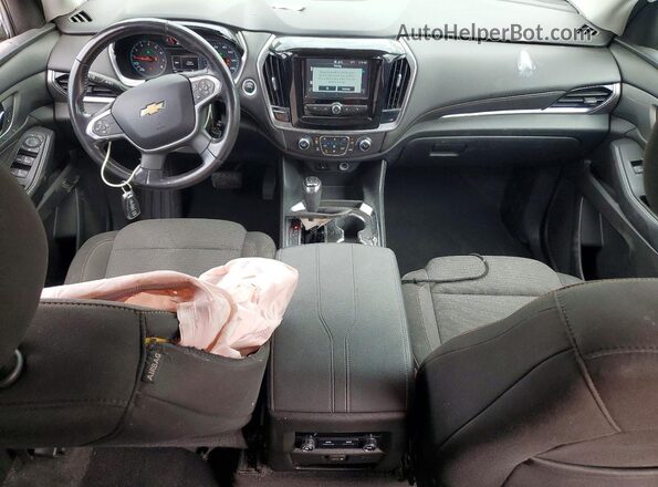 1GNERGKW7KJ100705 2019 CHEVROLET TRAVERSE Silver Dashboard view