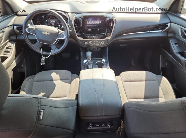 1GNERGKW7MJ164357 2021 CHEVROLET TRAVERSE Gray Առջևի վահանակի տեսք