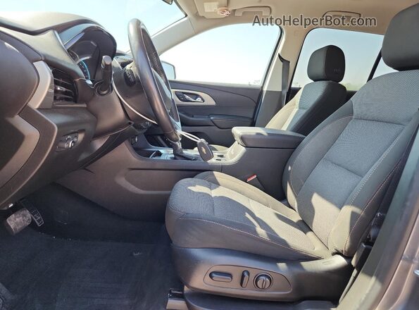 1GNERGKW7MJ164357 2021 CHEVROLET TRAVERSE Gray Սալոնի դիմացի տեսք