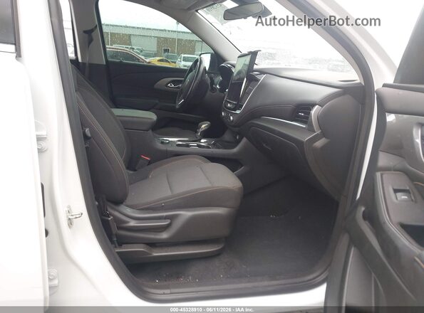 1GNERGKW8MJ268341 2021 CHEVROLET TRAVERSE White Widok wnętrza z przodu