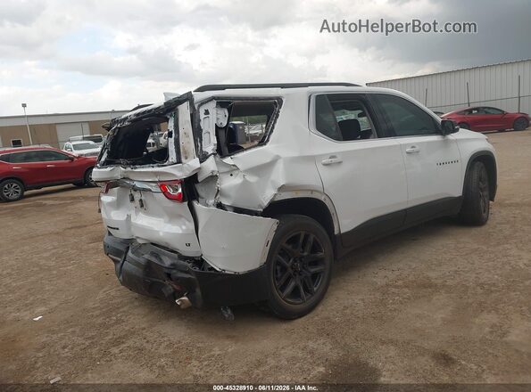 1GNERGKW8MJ268341 2021 CHEVROLET TRAVERSE White Tył prawy