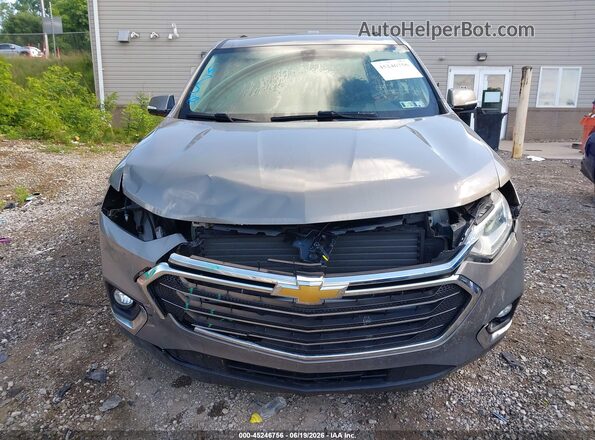 1GNERGKW9KJ119868 2019 CHEVROLET TRAVERSE Gray Widok z przodu