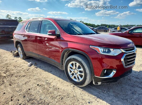 1GNERGKW9MJ117685 2021 CHEVROLET TRAVERSE Red Առջևի աջ