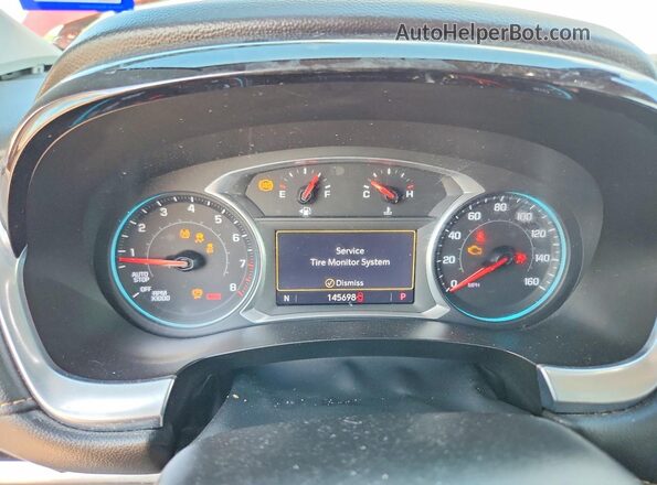 1GNERGKW9MJ117685 2021 CHEVROLET TRAVERSE Red Սարքավորումների վահանակի տեսք