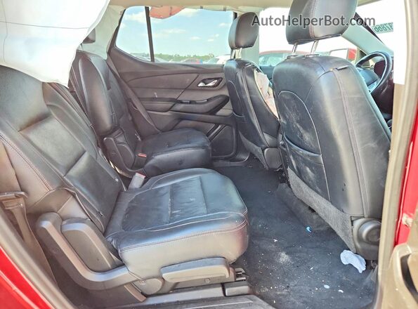 1GNERGKW9MJ117685 2021 CHEVROLET TRAVERSE Red Սալոնի հետևի տեսք