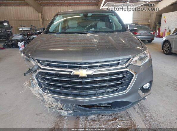 1GNERGKWXKJ154807 2019 CHEVROLET TRAVERSE Gray 