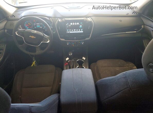 1GNERGKWXKJ201253 2019 CHEVROLET TRAVERSE Brown Вид панелі приладів