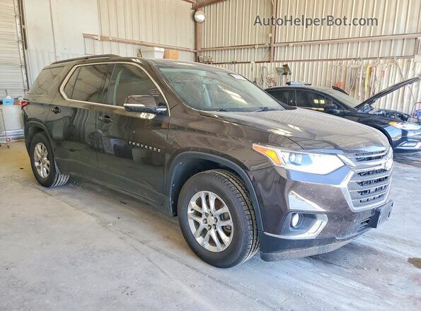 1GNERGKWXKJ201253 2019 CHEVROLET TRAVERSE Brown Передня права чверть