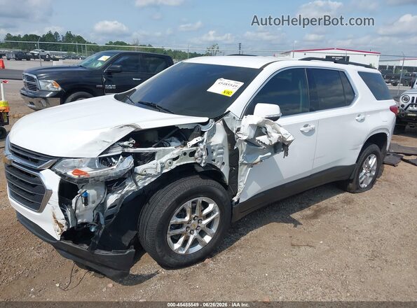 1GNERGKWXMJ272083 2021 CHEVROLET TRAVERSE White Przód lewy