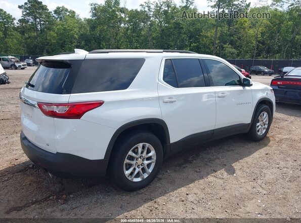 1GNERGKWXMJ272083 2021 CHEVROLET TRAVERSE White Tył prawy
