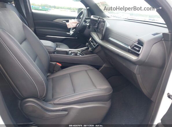 1GNERGRS0SJ289152 2025 CHEVROLET TRAVERSE White Vista interior delantera