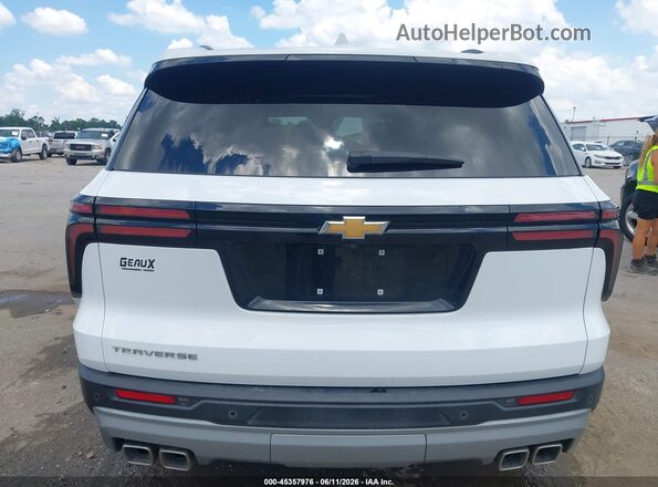 1GNERGRS0SJ289152 2025 CHEVROLET TRAVERSE White 