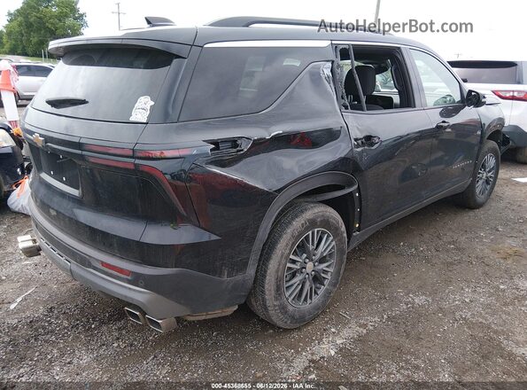 1GNERGRS3SJ130688 2025 CHEVROLET TRAVERSE Black Trasero derecho