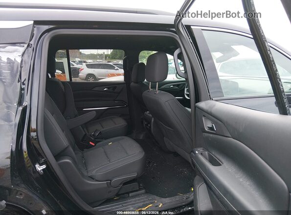 1GNERGRS3SJ130688 2025 CHEVROLET TRAVERSE Black Vista de la etiqueta del VIN