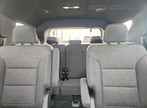 1GNERGRS4SJ180256 2025 CHEVROLET TRAVERSE White Rear seats view