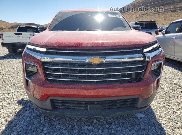 1GNERGRS4SJ264836 2025 CHEVROLET TRAVERSE Red Դիմացի տեսք