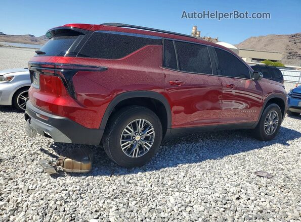 1GNERGRS4SJ264836 2025 CHEVROLET TRAVERSE Red Հետևի աջ