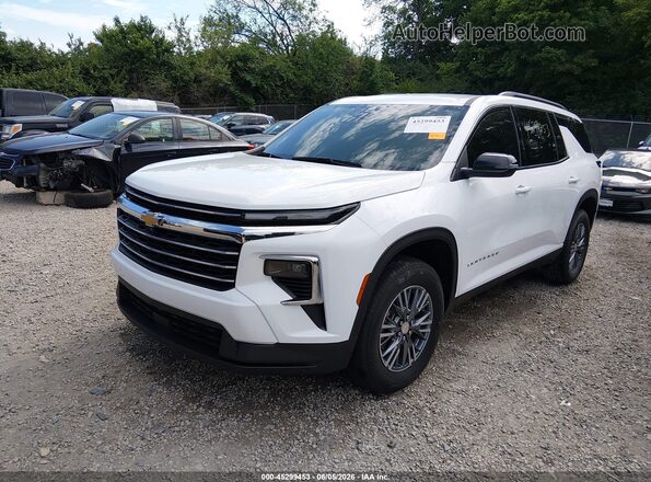 1GNERGRS8SJ131206 2025 CHEVROLET TRAVERSE White Front left