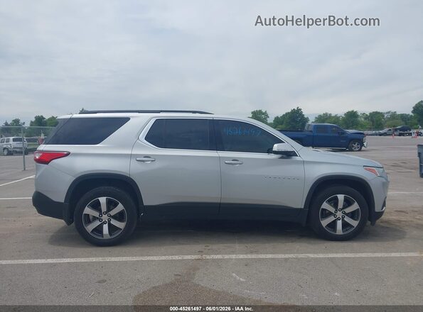 1GNERHKW3MJ229095 2021 CHEVROLET TRAVERSE Серебряный Вид задней части салона