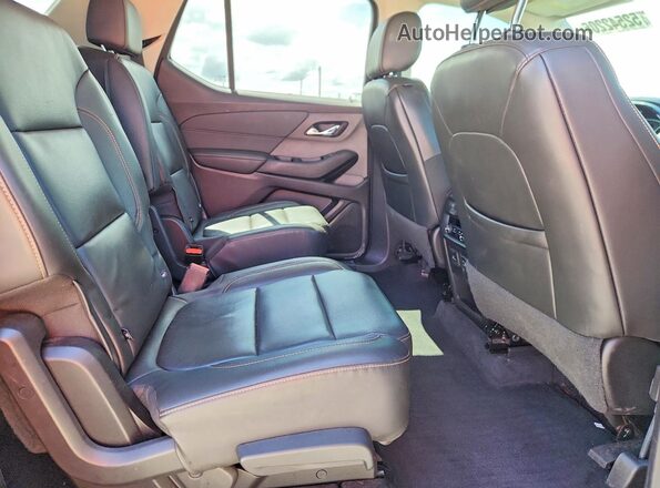 1GNERJKW6MJ248652 2021 CHEVROLET TRAVERSE White უკანა სავარძლების ხედი