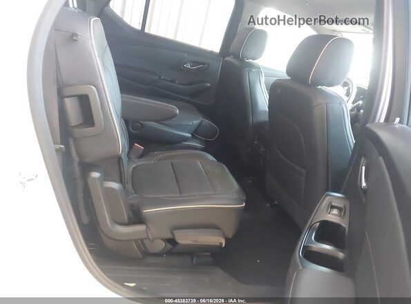 1GNERKKW1PJ237990 2023 CHEVROLET TRAVERSE White Vista de la etiqueta del VIN